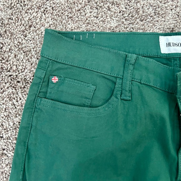 *HUDSON JEANS Natalie Ankle Super Skinny Jeans Sparkling Pine O-23 - Picture 9 of 13